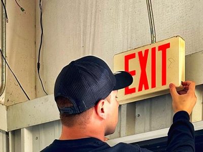 Exit Signs and Emergency Lights - header