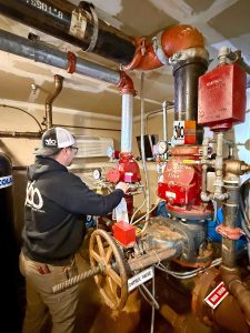 Dry Sprinkler System Annual Inspection in St Joseph MO