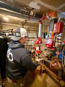 Wet Sprinkler System Annual Inspection in St Joseph MO